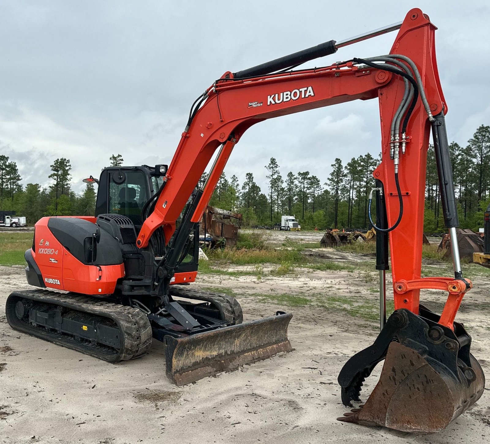 2019 Kubota KX080-4S Mini Excavator